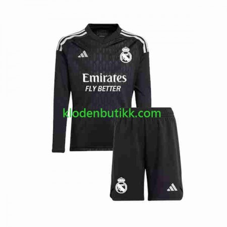 Real Madrid Keeper Barn Borte Fotballdrakt 2023/24 Langermet